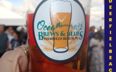 Festival de cerveja Ocean Brews & Blues acontece neste sábado (20) em Deerfield Beach, FL